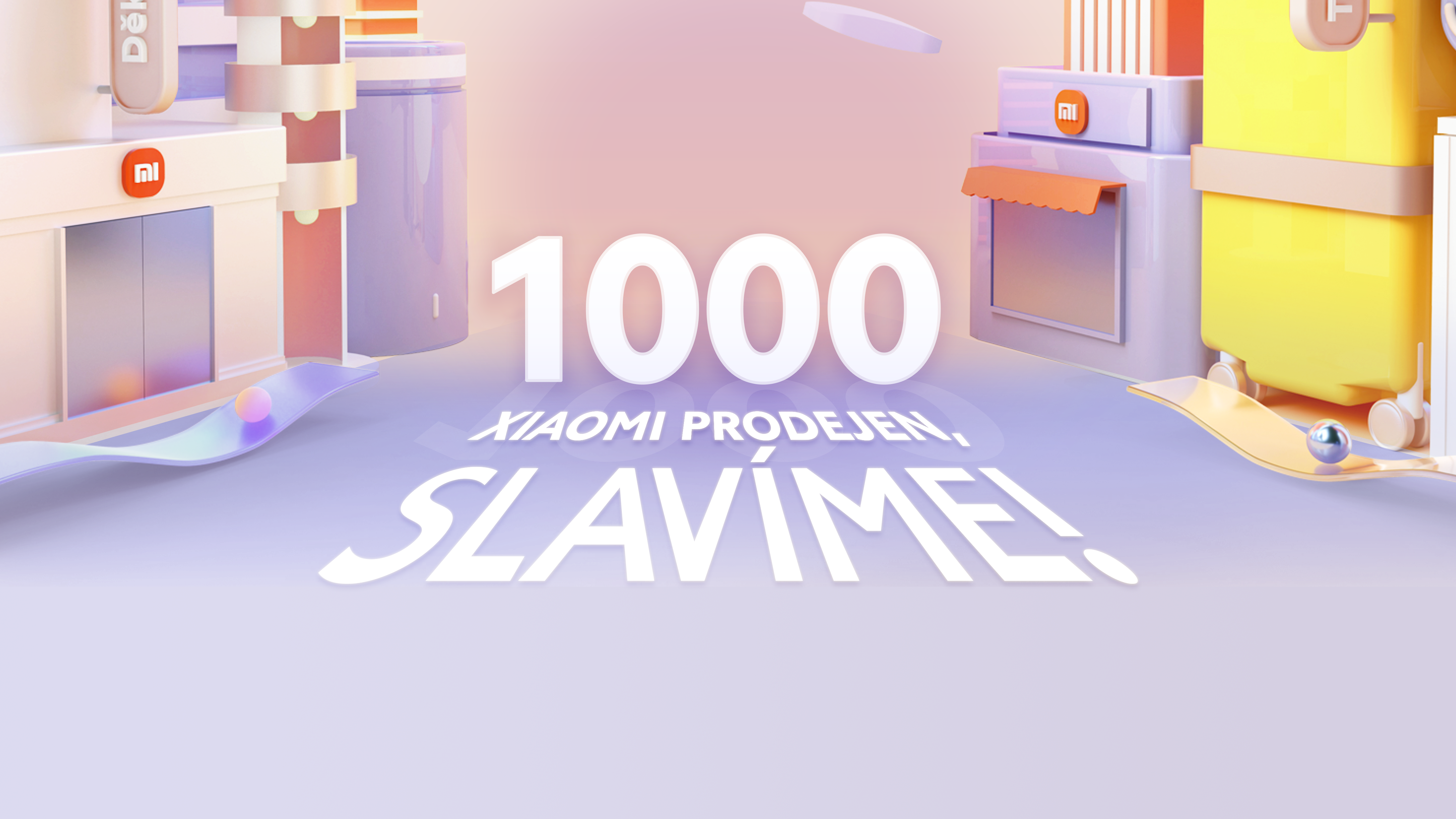Oslavujeme 1000 prodejen Xiaomi