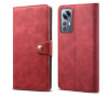 Lenuo Leather flipové pouzdro pro Xiaomi 12/12X, červená 