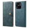Lenuo Leather flipové pouzdro pro Xiaomi Redmi 10C, modrá 