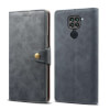 Pouzdro flipové Lenuo Leather pro Xiaomi Redmi Note 9, šedá 