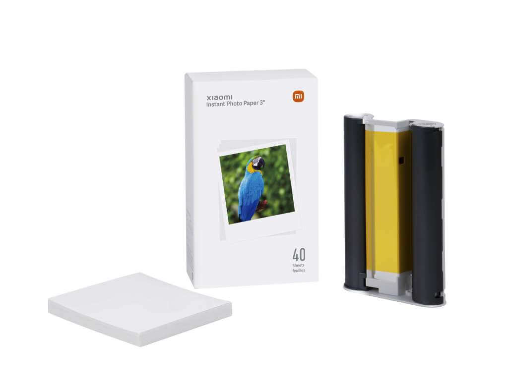 Instant Photo Paper 3" (40 Sheets) 