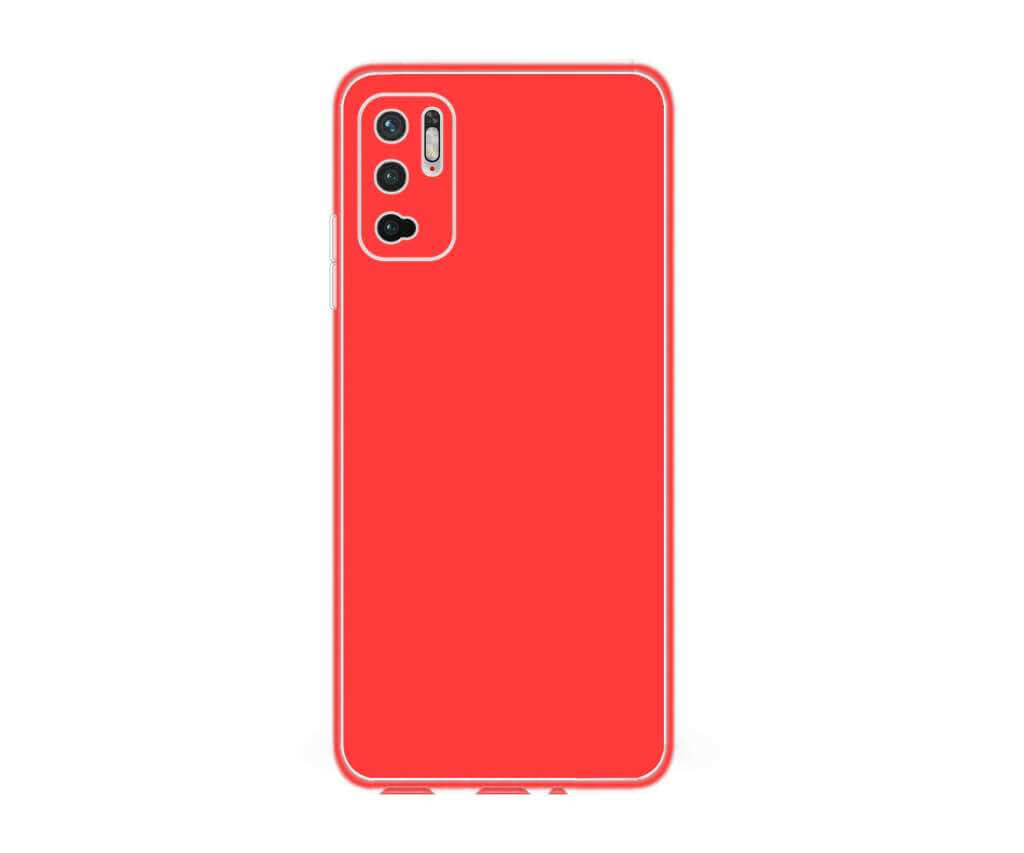 Ochranný TPU obal Lenuo pro Xiaomi Redmi Note 10 5G, červený 