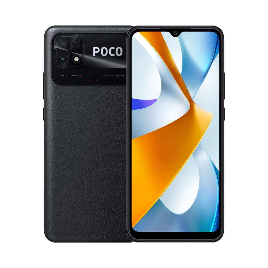 POCO C40 4/64GB černá 