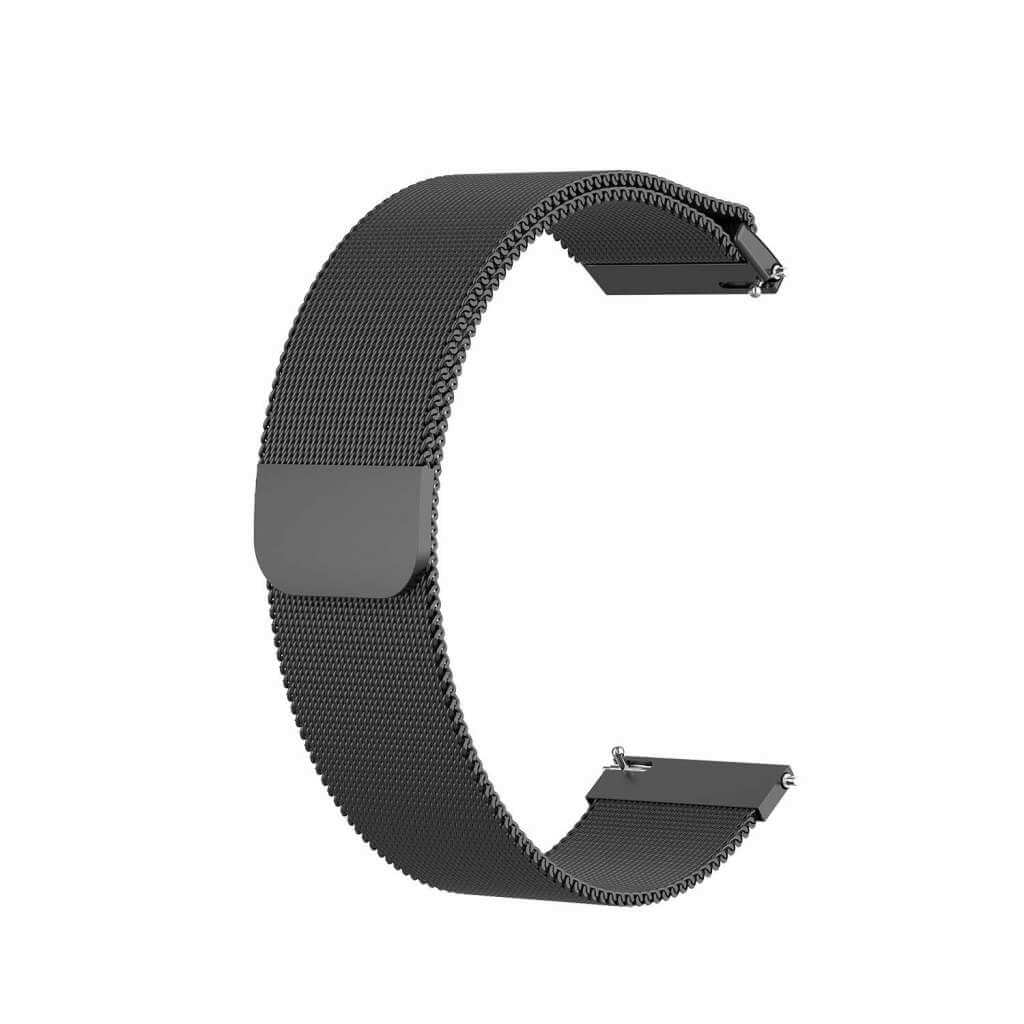 Xiaomi GTR ocel strap 22 mm (černá) 