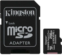 Kingston Canvas Select Plus 256GB microSDXC A1 CL10 s adaptérem 