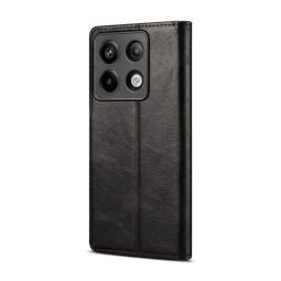 Lenuo Leather flipové pouzdro pro Xiaomi Redmi Note 13 Pro 5G černá 