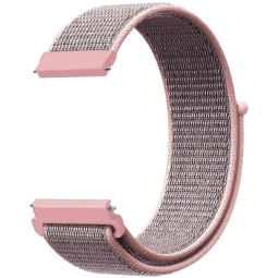 Lenuo originální nylonový strap 22 mm světle růžová 