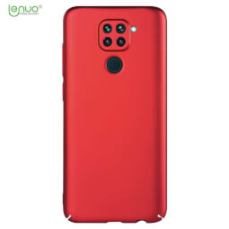 Obal Lenuo Leshield pro Xiaomi Redmi Note 9, červená 