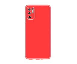 Ochranný TPU obal Lenuo pro Xiaomi Redmi Note 10 5G, červený 