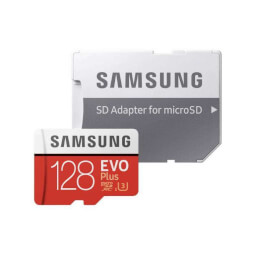 Samsung EVO Plus Micro SDXC 128GB Class 10 s adaptérem 