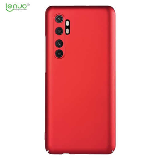 Obal Lenuo Leshield pro Xiaomi Mi Note 10 Lite, červená 