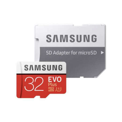 Samsung EVO Plus micro SDHC 32GB UHS-I U1 s adaptérem 