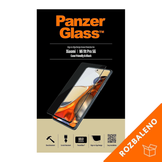 Sklo PanzerGlass pro Xiaomi Mi 11T/11T Pro 5G-Rozbaleno/záruka12měsíců 