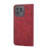 Lenuo Leather flipové pouzdro pro Xiaomi 13, červená 