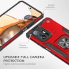 Lenuo Union Armor obal pro Xiaomi 11T/11T Pro, červená 