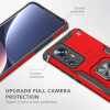 Lenuo Union Armor obal pro Xiaomi 12/12X, červená 