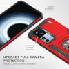 Lenuo Union Armor obal pro Xiaomi 12T/12T Pro, červená 
