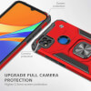 Lenuo Union Armor obal pro Xiaomi Redmi 9C, červená 