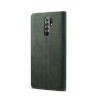 Pouzdro flipové Lenuo Leather pro Xiaomi Redmi 9, zelená 