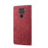 Pouzdro flipové Lenuo Leather pro Xiaomi Redmi Note 9, červená 