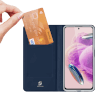 Dux Ducis flip pro Xiaomi Redmi Note 12S Modrá 