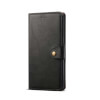 Lenuo Leather flipové pouzdro pro Xiaomi Redmi 12C, černá 