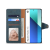 Lenuo Leather flipové pouzdro pro Xiaomi Redmi Note 13 modrá 