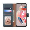 Lenuo Leather flipové pouzdro pro Xiaomi Redmi Note 12 modrá 