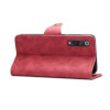 Pouzdro flipové Lenuo Leather pro Xiaomi Mi 9 SE, červená 