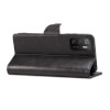 Lenuo Leather flipové pouzdro pro Poco M3 Pro 5G/Redmi Note 10 5G, černá 