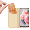 Dux Ducis flip pro Xiaomi Redmi Note 12 4G Zlatá 