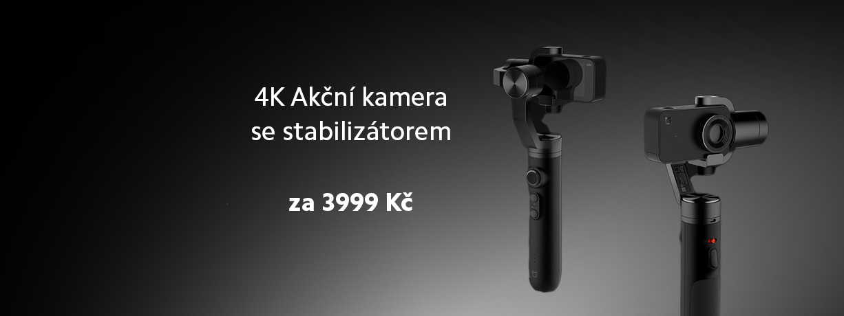 Mi Action Camera 4K + Mi Action Camera Handheld Gimbal