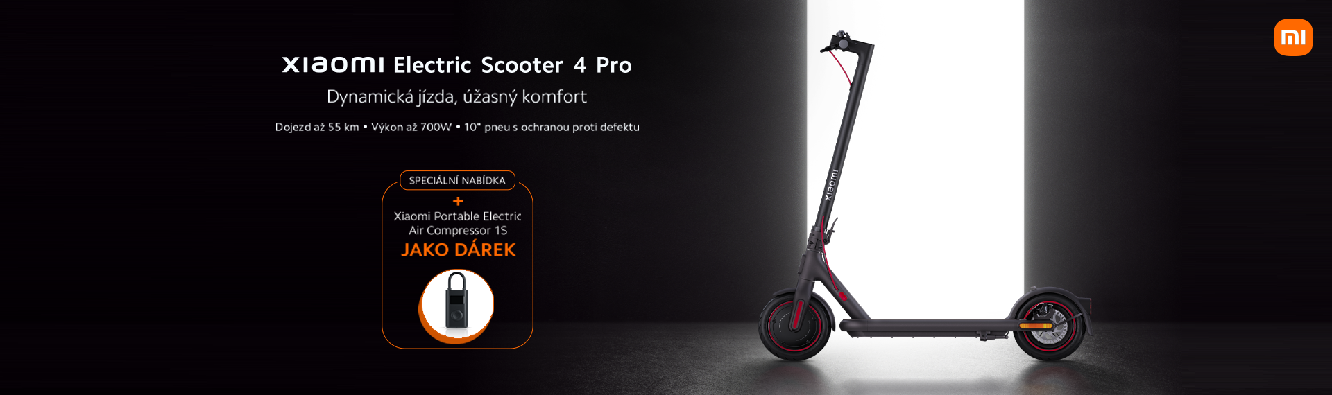 Mi electric scooter 4 Pro + dárek