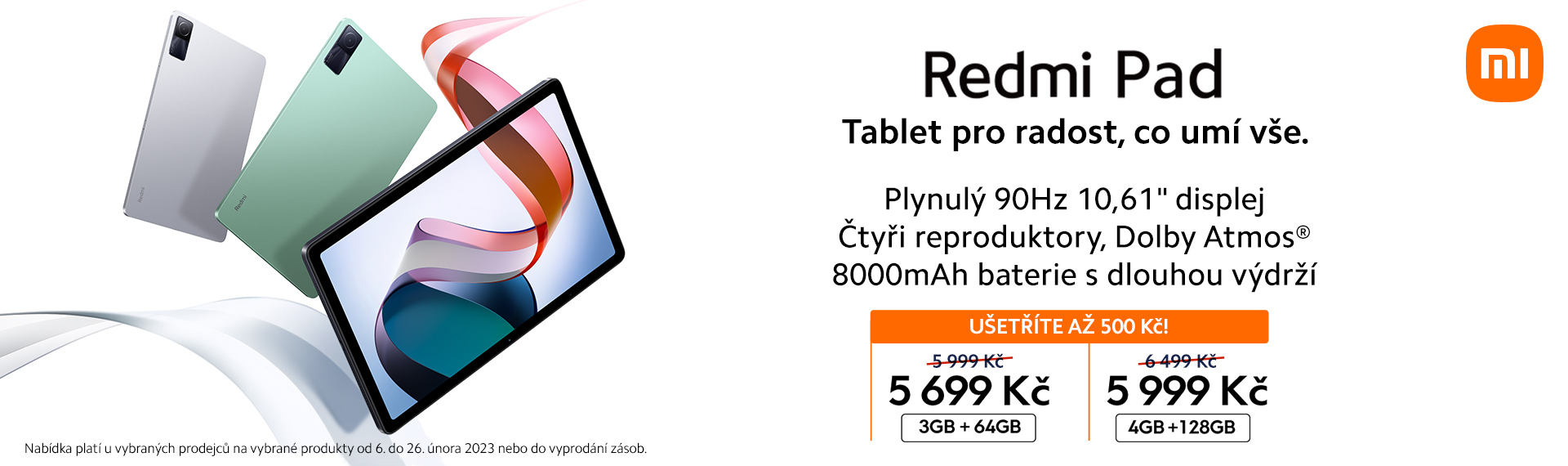 Redmi Pad - tablet pro radost